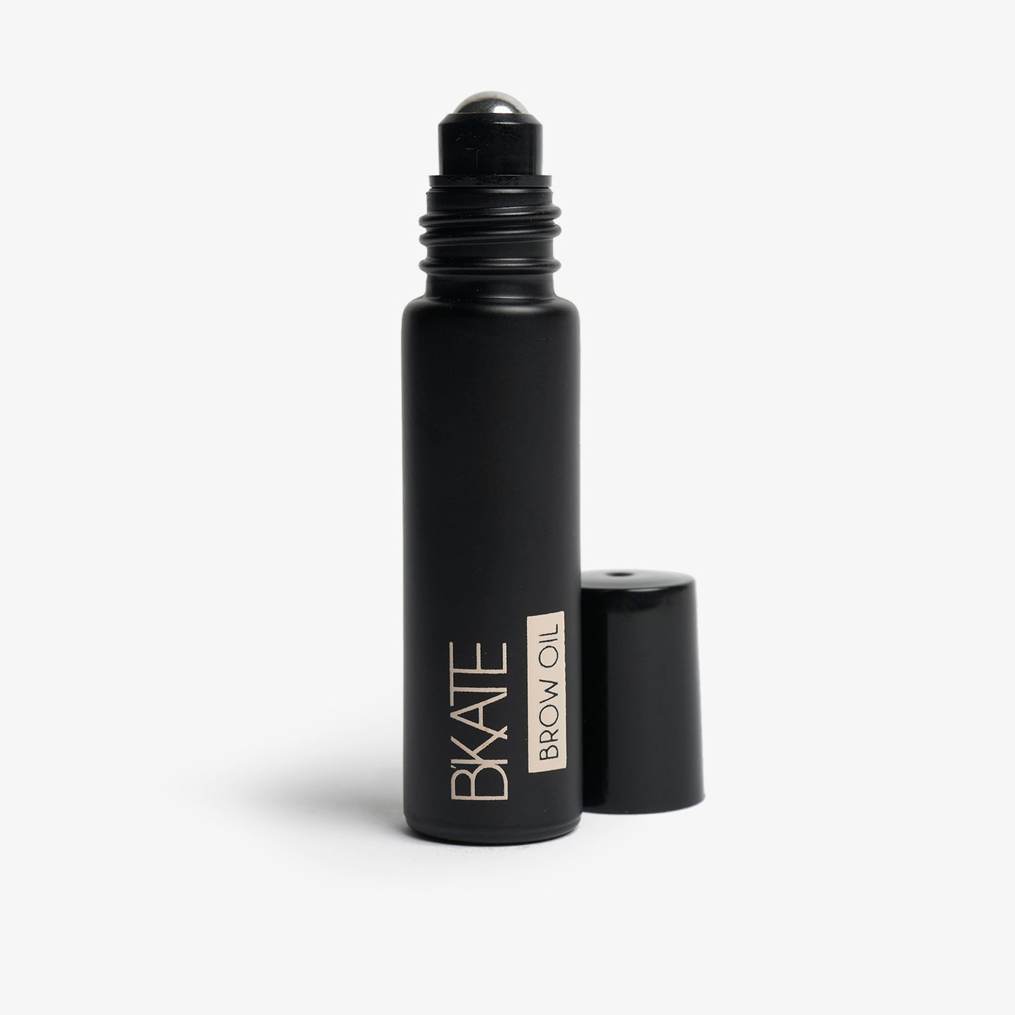 B'KATE Cosmetics Brow Oil Roll-On Open Lid – Nourish and Strengthen Your Brows