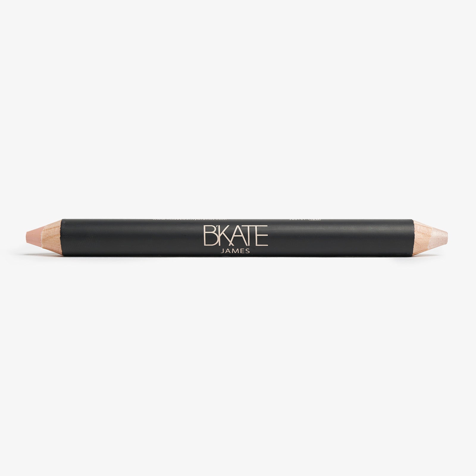 B'KATE Cosmetics Duo Brow Highlighter - Color James - Blush Matte and Silver Shimmer Pencil to Define and Brighten Brows